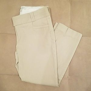 Banana Republic khaki Sloan pants